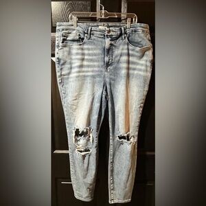 Good American Good Legs Distressed Jeans